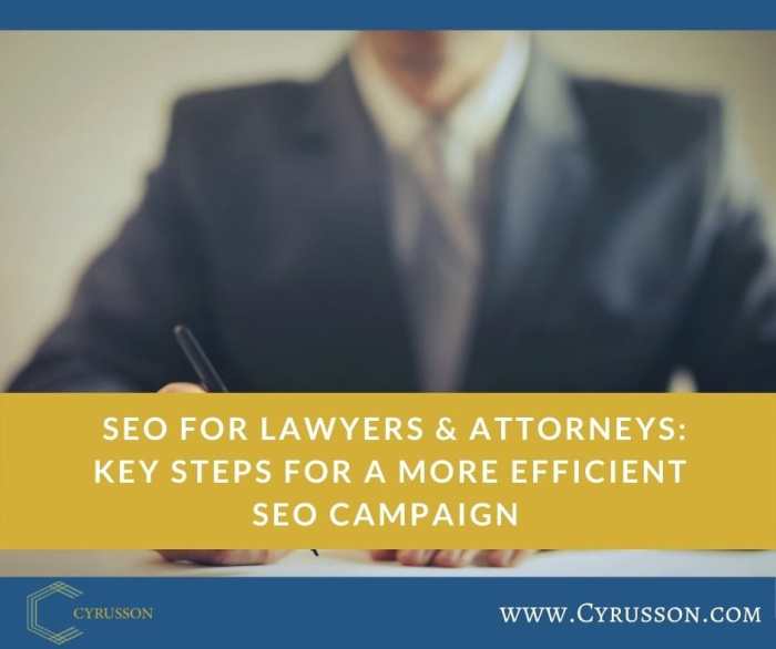 SEO For Lawyers and Attorneys | Key Steps For Most Effective SEO ...