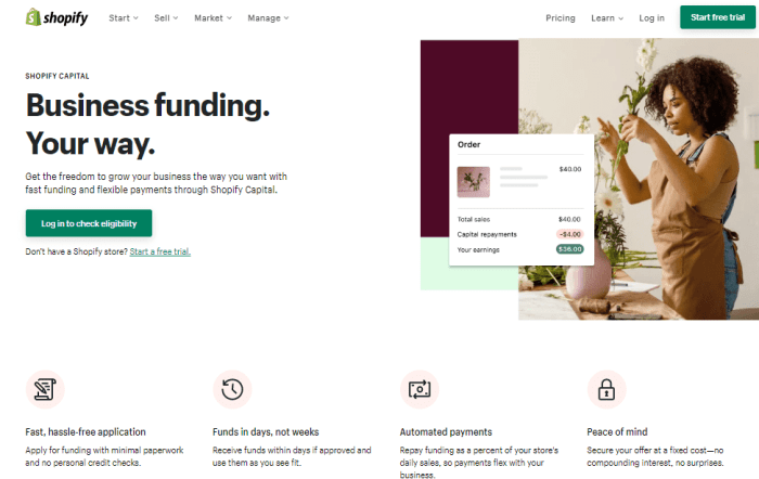 How to Fund Your Business with Shopify Capital - Adoric Blog